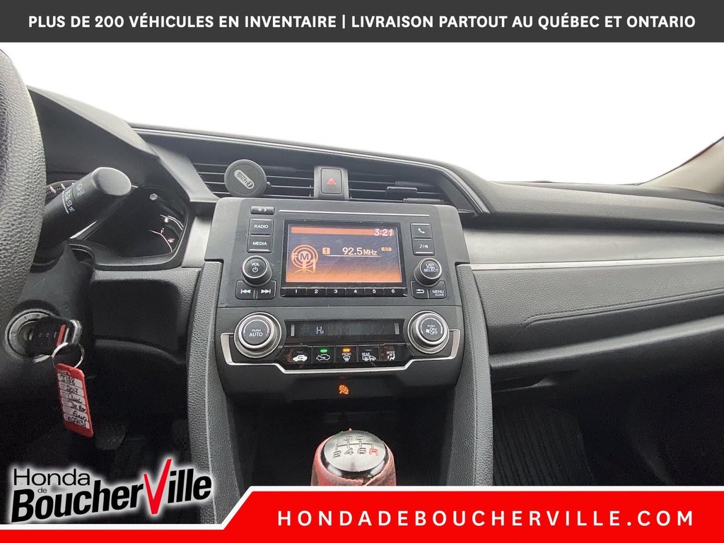 Honda Civic Sedan DX 2017 à Terrebonne, Québec - 23 - w1024h768px