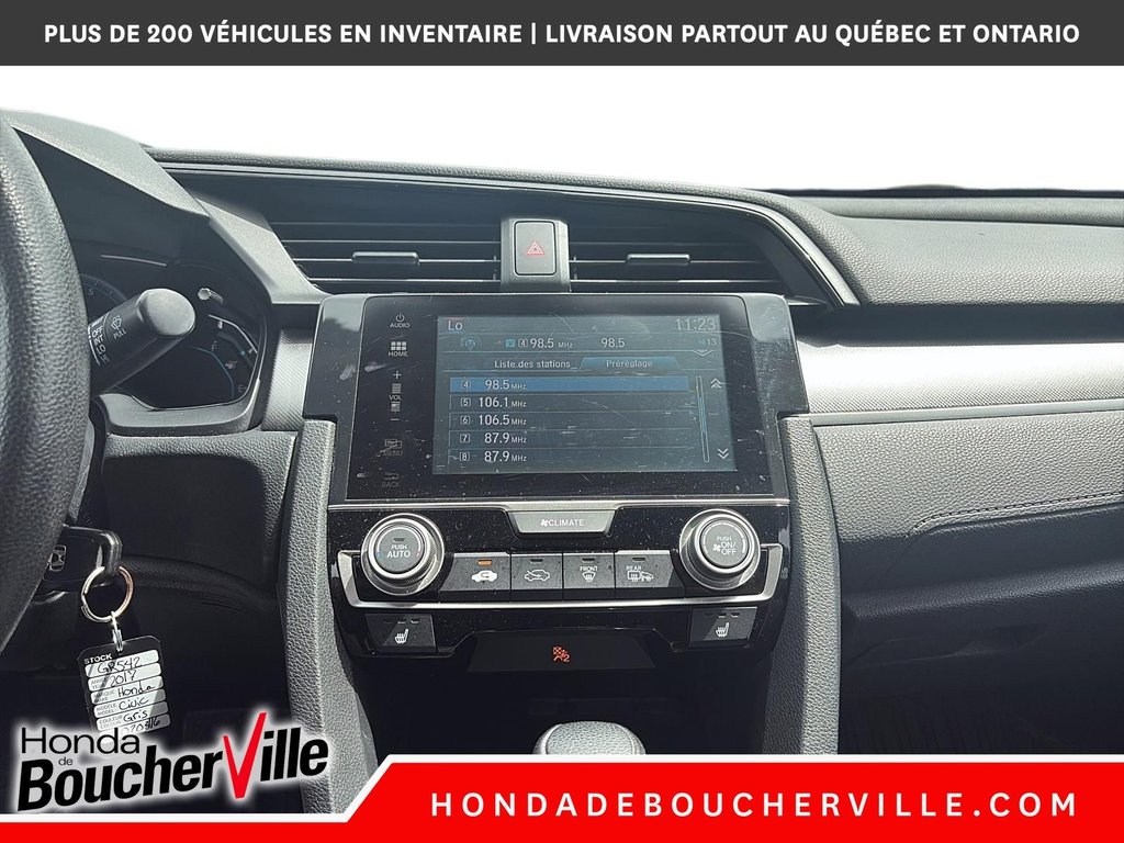 Honda Civic Sedan LX 2017 à Terrebonne, Québec - 31 - w1024h768px