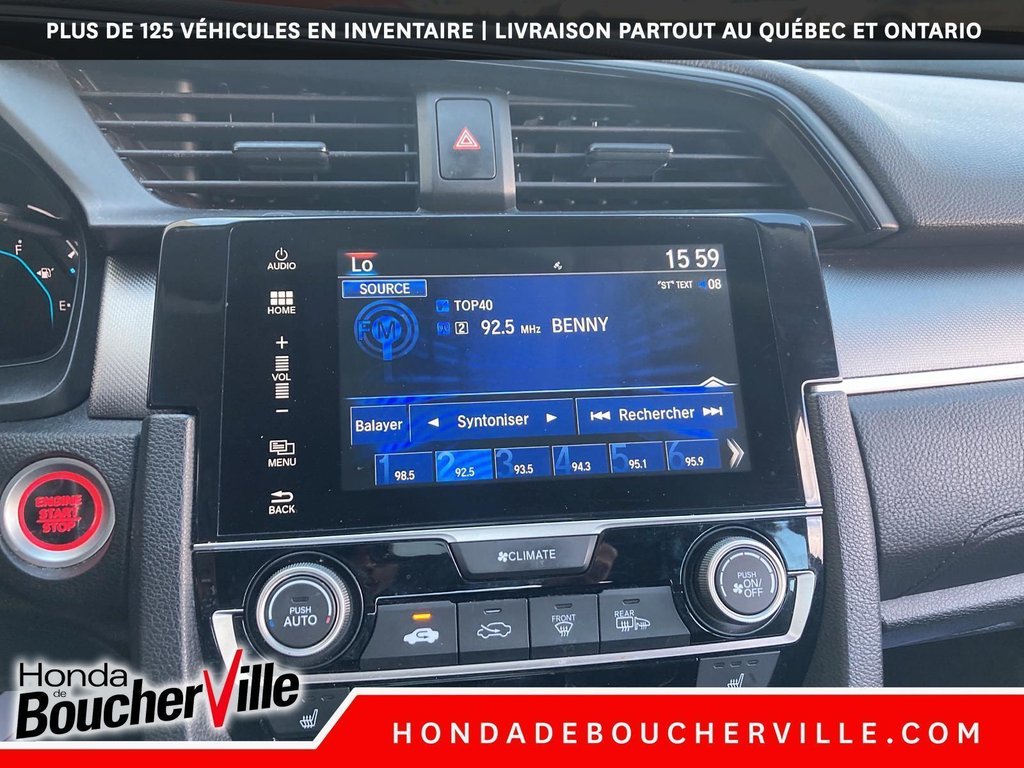 Honda Civic Sedan SE 2018 à Terrebonne, Québec - 14 - w1024h768px