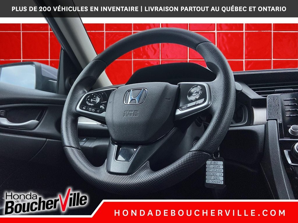 2019 Honda Civic Sedan LX in Terrebonne, Quebec - 27 - w1024h768px