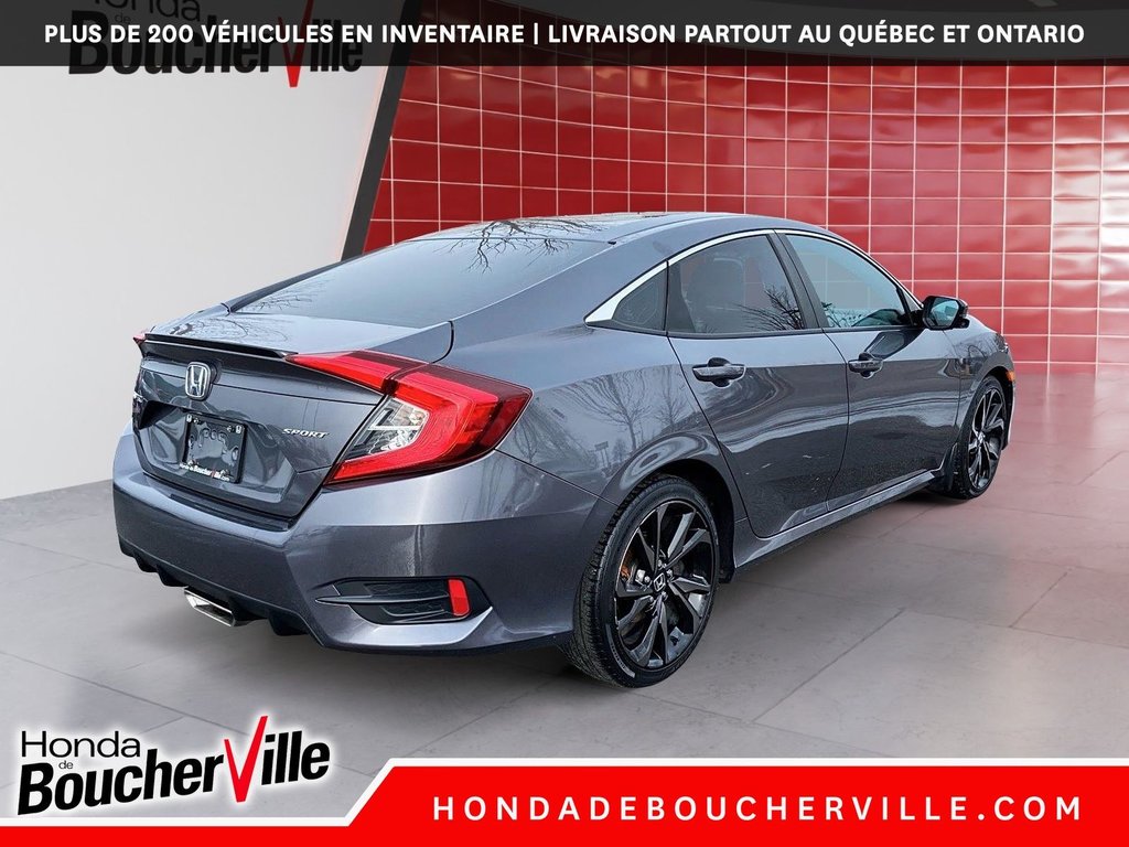 2019 Honda Civic Sedan Sport in Terrebonne, Quebec - 9 - w1024h768px