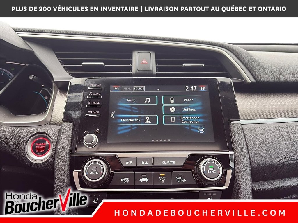 Honda Civic Sedan EX 2019 à Terrebonne, Québec - 33 - w1024h768px