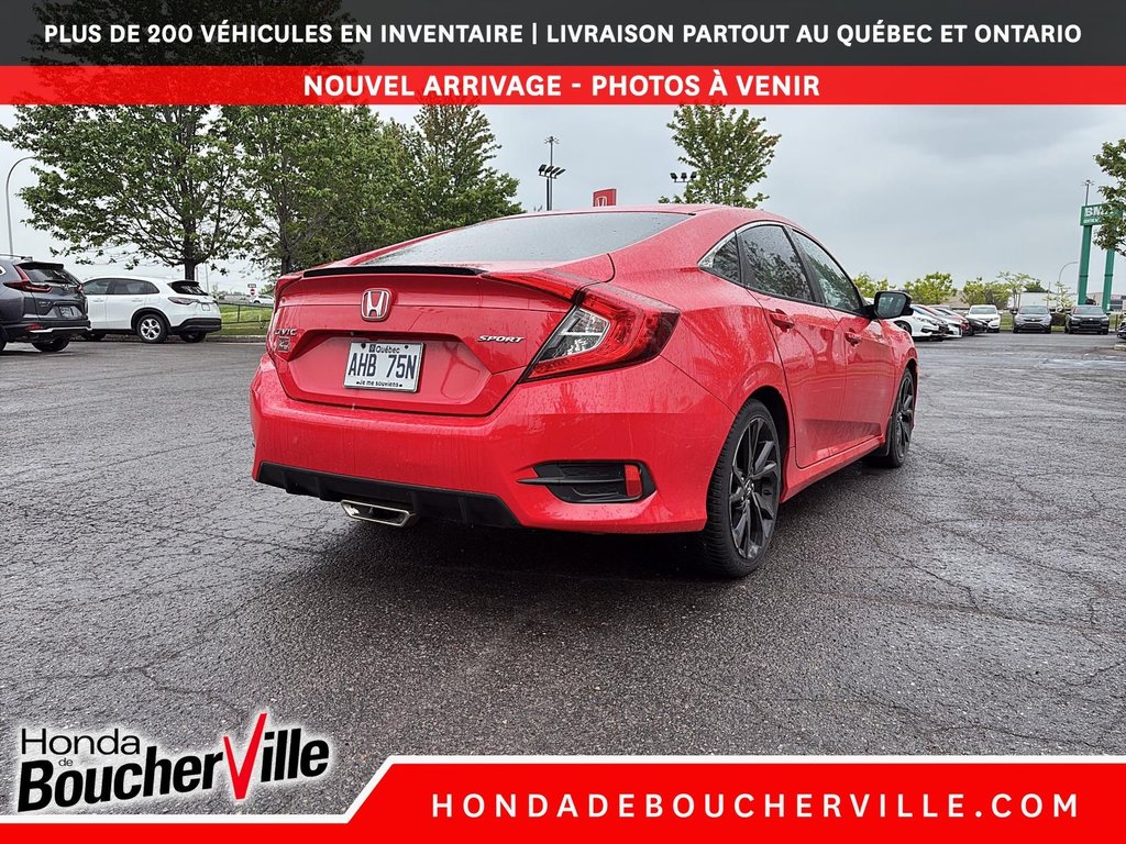 Honda Civic Sedan Sport 2019 à Terrebonne, Québec - 7 - w1024h768px