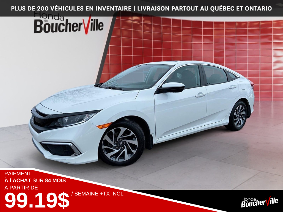 Honda Civic Sedan EX 2020 à Terrebonne, Québec - 1 - w1024h768px