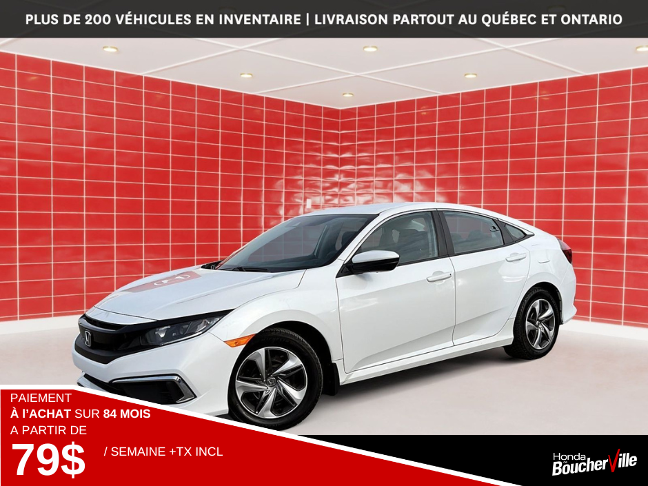 Honda Civic Sedan LX 2021 à Terrebonne, Québec - 1 - w1024h768px