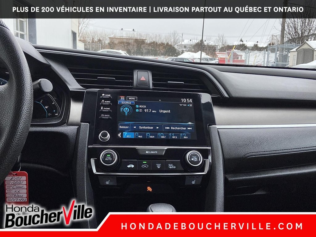 Honda Civic Sedan LX 2021 à Terrebonne, Québec - 23 - w1024h768px