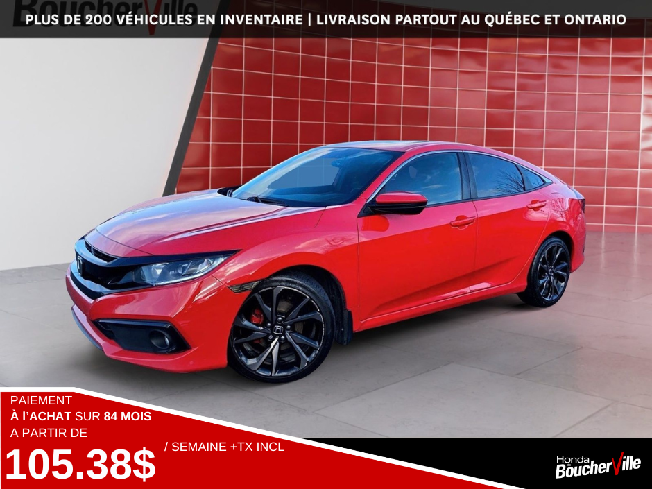 Honda Civic Sedan Sport 2021 à Terrebonne, Québec - 1 - w1024h768px