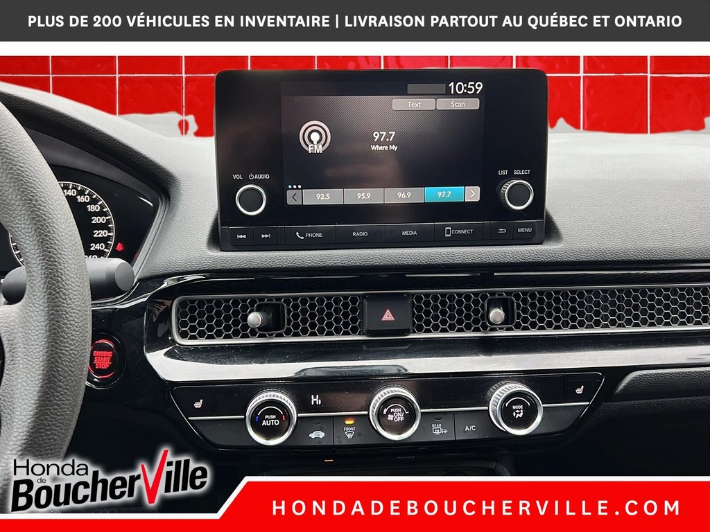 2022 Honda Civic Sedan LX in Terrebonne, Quebec - 24 - w1024h768px