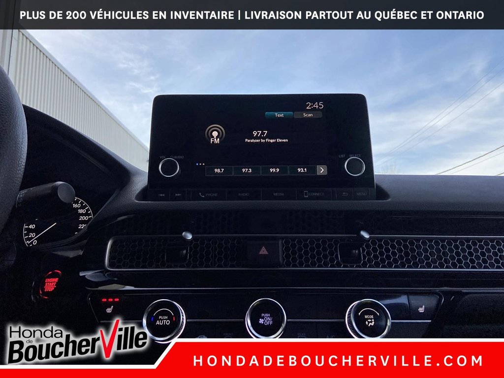 Honda Civic Sedan LX 2022 à Terrebonne, Québec - 13 - w1024h768px