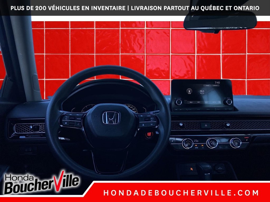 Honda Civic Sedan LX 2022 à Terrebonne, Québec - 25 - w1024h768px
