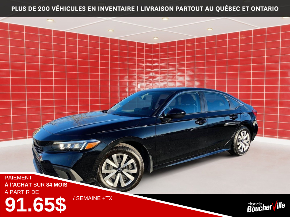 Honda Civic Sedan LX 2022 à Terrebonne, Québec - 1 - w1024h768px