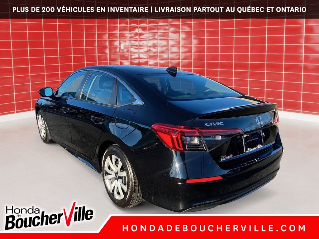 Honda Civic Sedan LX 2022 à Terrebonne, Québec - 11 - w1024h768px