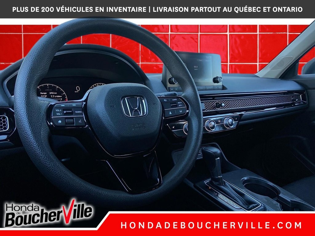 Honda Civic Sedan LX 2022 à Terrebonne, Québec - 21 - w1024h768px