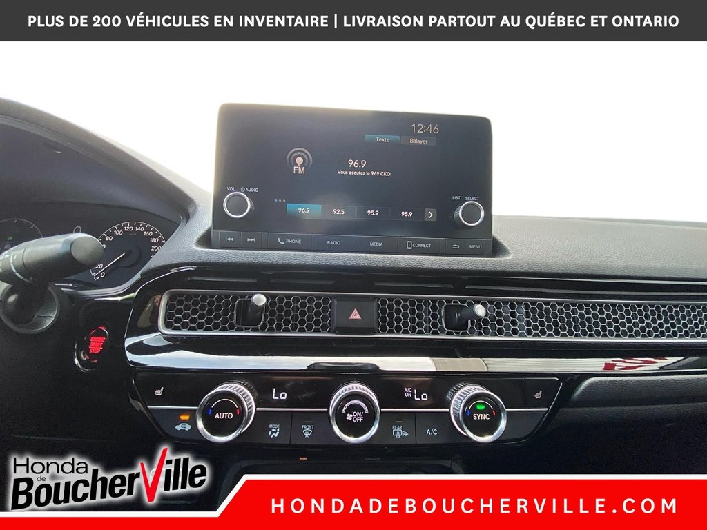 2022 Honda Civic Sedan Sport in Terrebonne, Quebec - 35 - w1024h768px