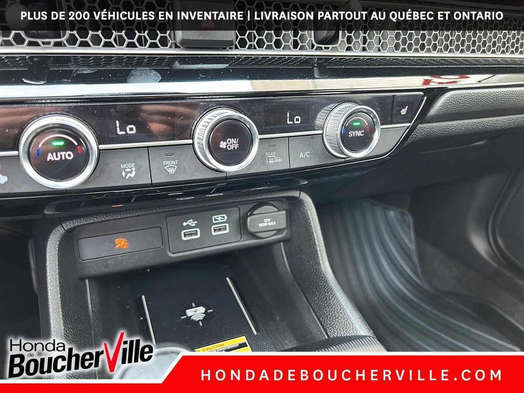 Honda Civic Sedan Touring 2022 à Terrebonne, Québec - 31 - w1024h768px