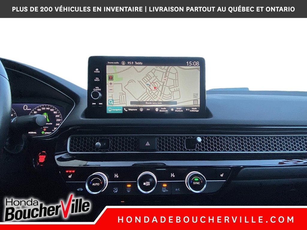 2022 Honda Civic Sedan Touring in Terrebonne, Quebec - 25 - w1024h768px