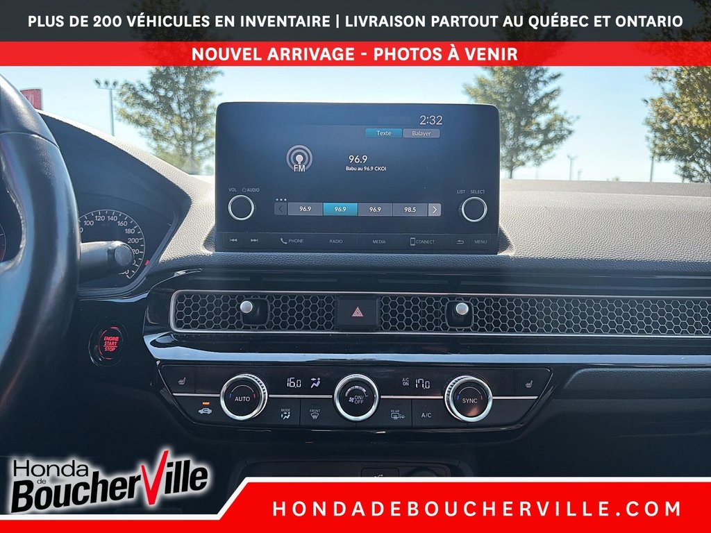 Honda Civic Sedan EX 2022 à Terrebonne, Québec - 27 - w1024h768px