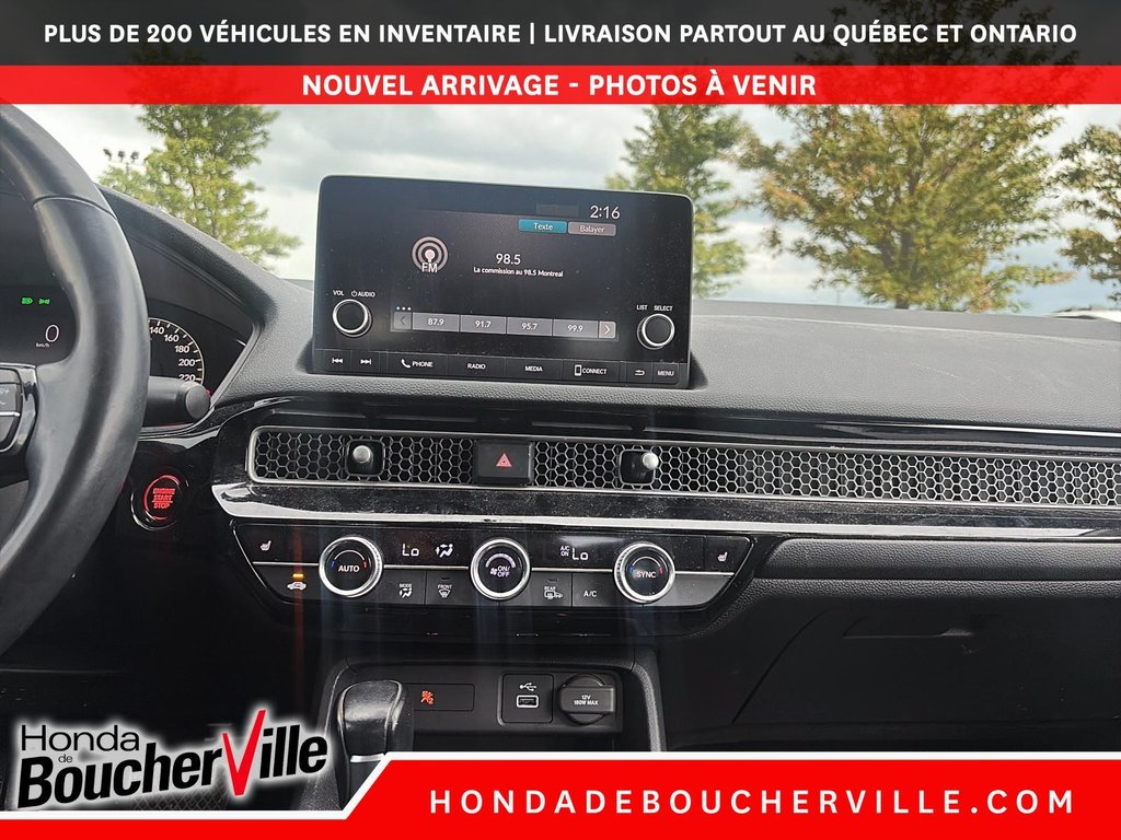 2022 Honda Civic Sedan EX in Terrebonne, Quebec - 31 - w1024h768px