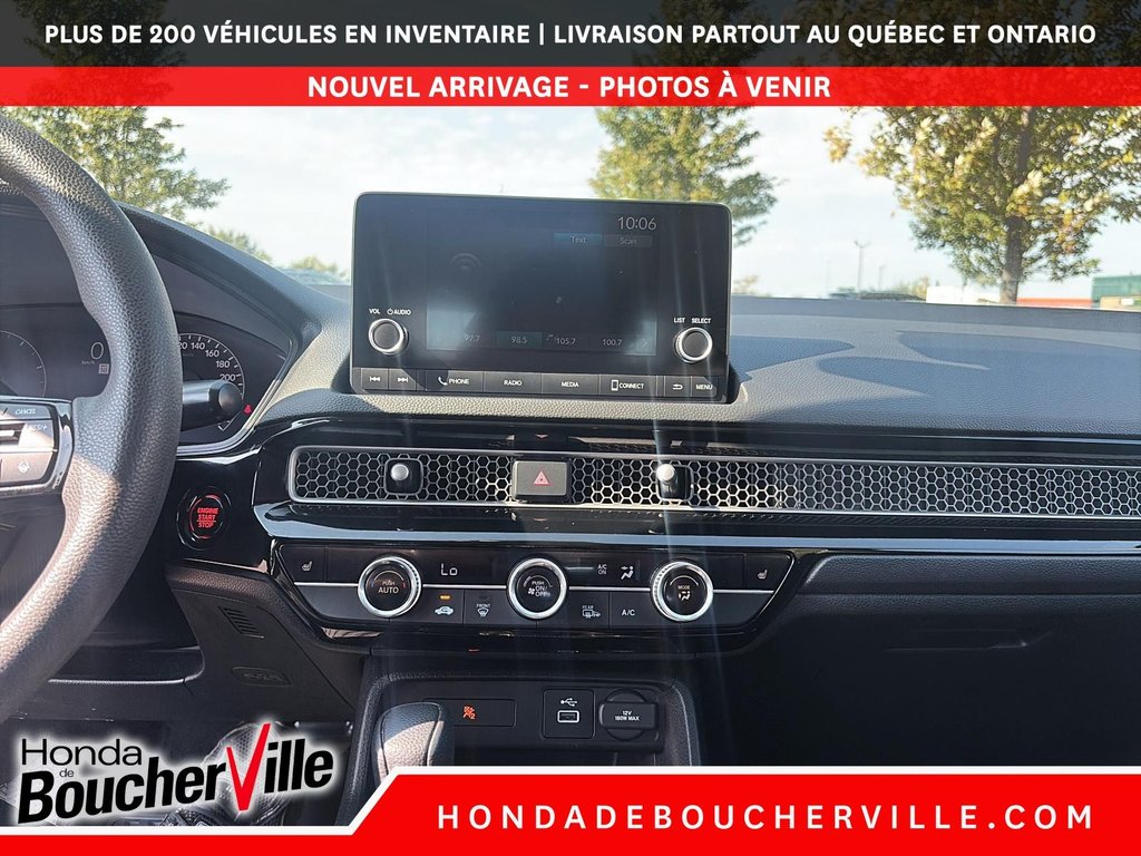 2022 Honda Civic Sedan LX in Terrebonne, Quebec - 31 - w1024h768px