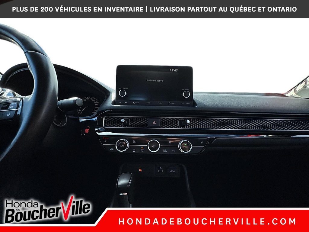 Honda Civic Sedan EX 2022 à Terrebonne, Québec - 31 - w1024h768px