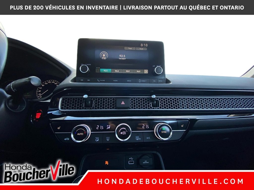 Honda Civic Sedan EX 2023 à Terrebonne, Québec - 30 - w1024h768px