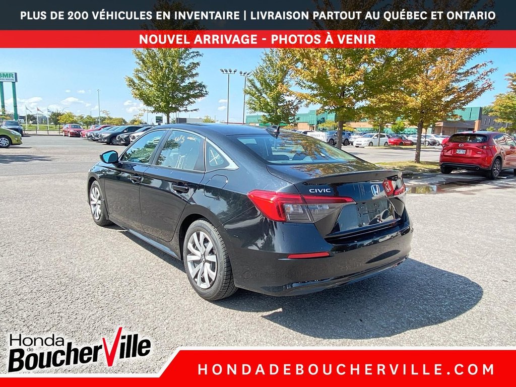 2023 Honda Civic Sedan LX in Terrebonne, Quebec - 13 - w1024h768px