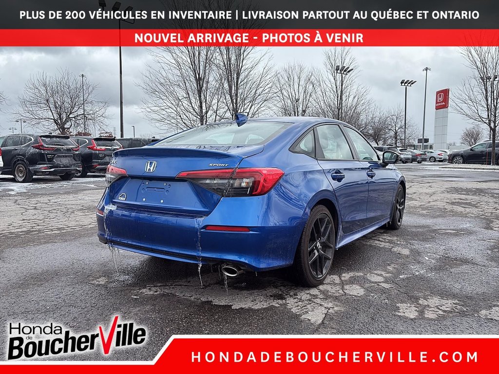 2023 Honda Civic Sedan SPORT in Terrebonne, Quebec - 9 - w1024h768px