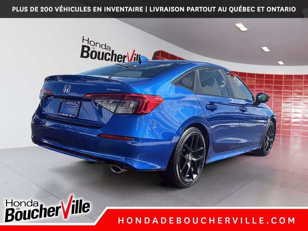 2023 Honda Civic Sedan SPORT in Terrebonne, Quebec - 9 - w1024h768px