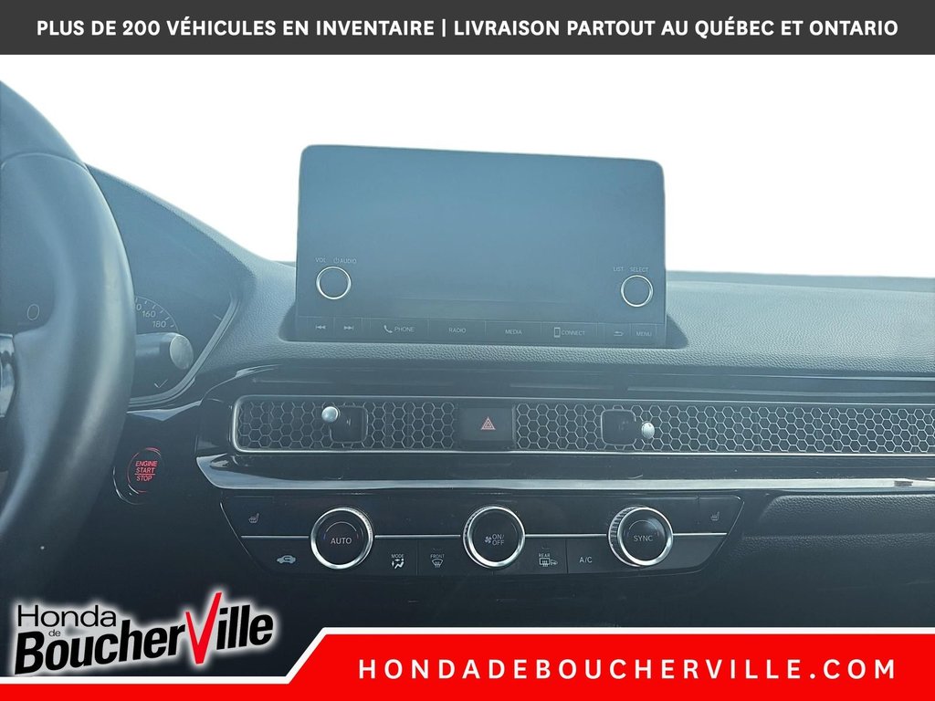 Honda Civic Sedan SPORT-B 2023 à Terrebonne, Québec - 29 - w1024h768px