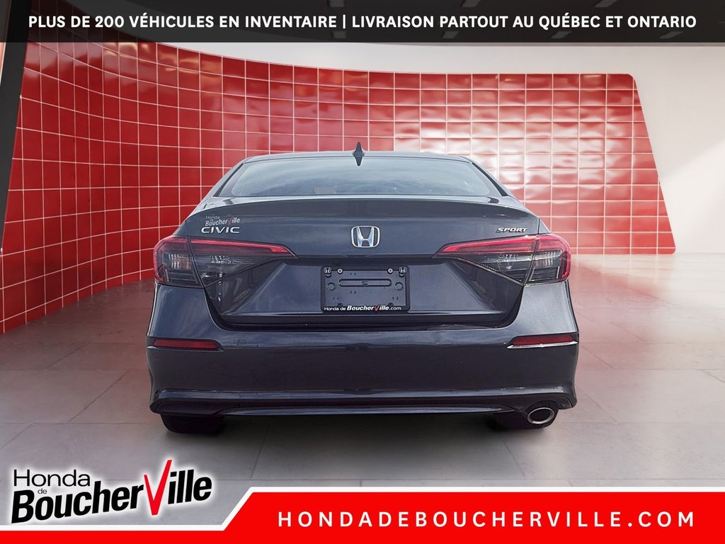 Honda Civic Sedan SPORT-B 2023 à Terrebonne, Québec - 7 - w1024h768px