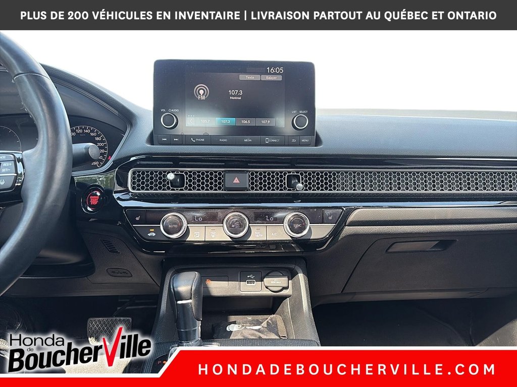 Honda Civic Sedan EX 2023 à Terrebonne, Québec - 33 - w1024h768px