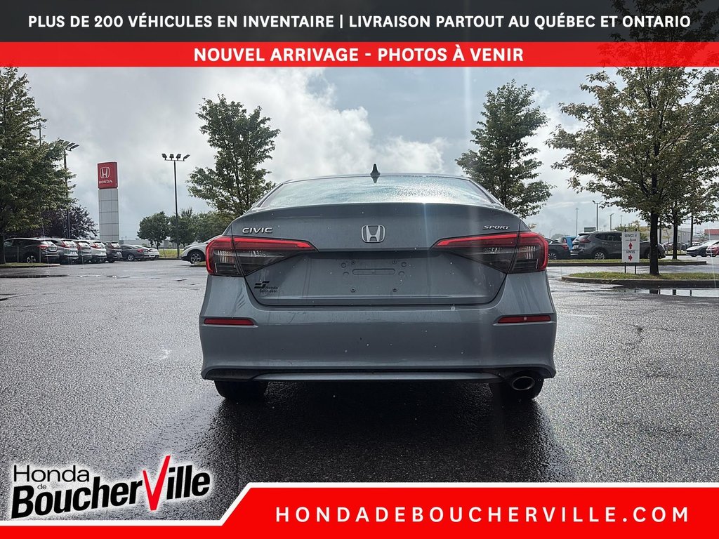 2023 Honda Civic Sedan Sport in Terrebonne, Quebec - 7 - w1024h768px
