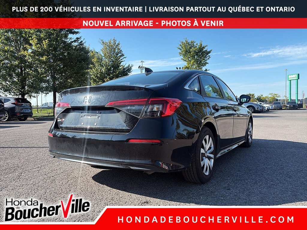 2023 Honda Civic Sedan LX in Terrebonne, Quebec - 9 - w1024h768px