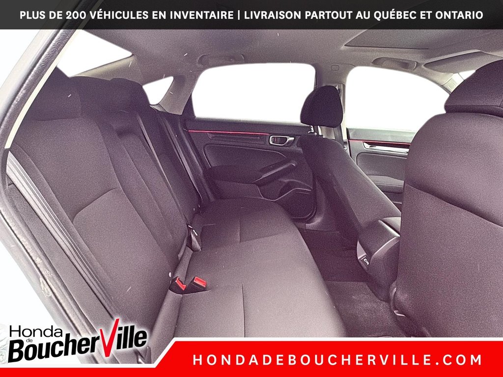 Honda Civic Sedan EX 2023 à Terrebonne, Québec - 17 - w1024h768px