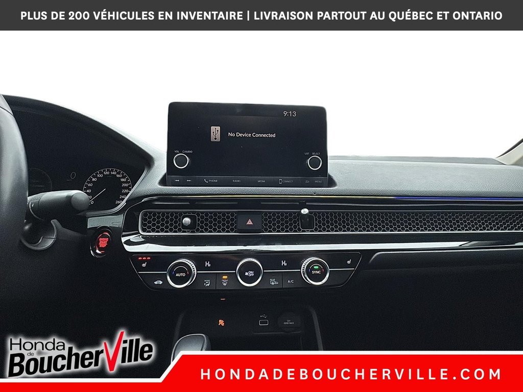 Honda Civic Sedan EX 2023 à Terrebonne, Québec - 31 - w1024h768px