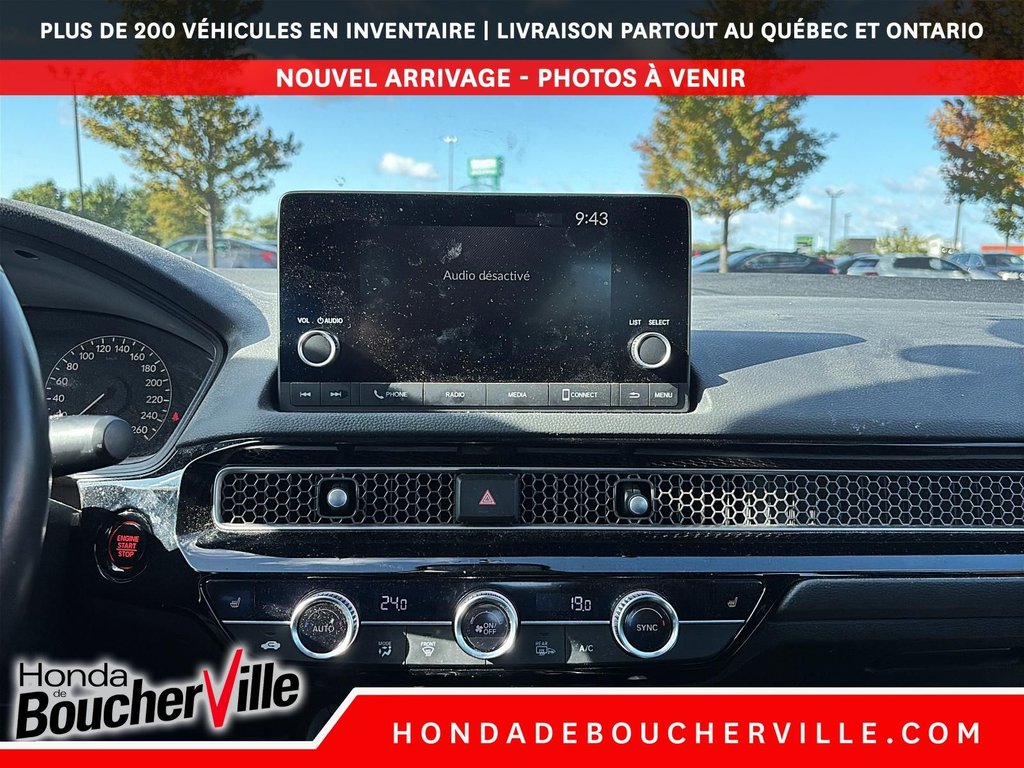 Honda Civic Sedan EX 2024 à Terrebonne, Québec - 31 - w1024h768px