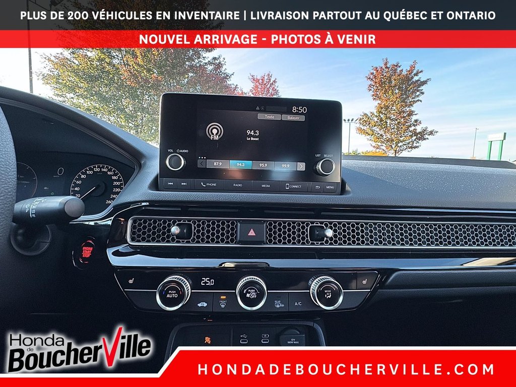 Honda Civic Sedan LX 2025 à Terrebonne, Québec - 31 - w1024h768px