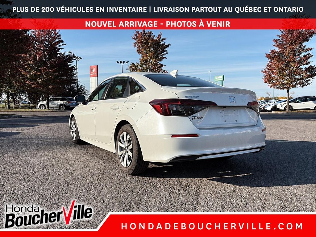 Honda Civic Sedan LX 2025 à Terrebonne, Québec - 5 - w1024h768px