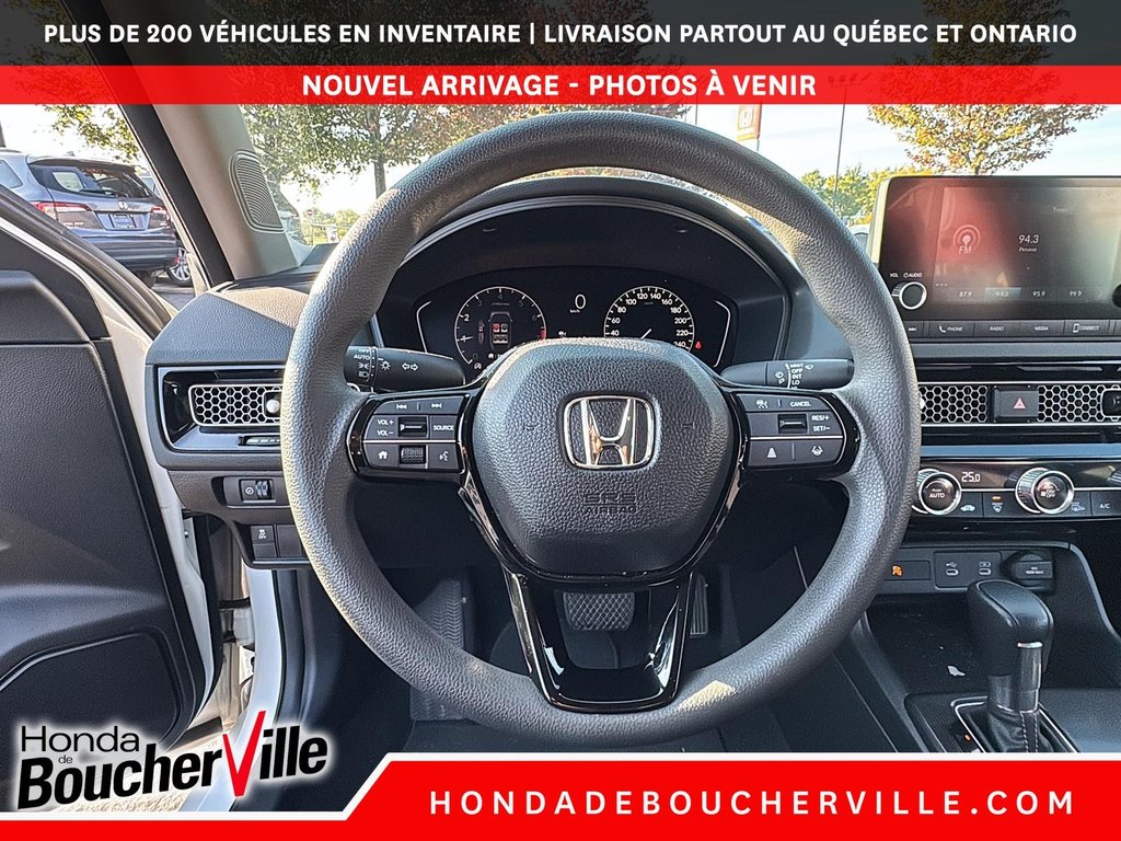 Honda Civic Sedan LX 2025 à Terrebonne, Québec - 27 - w1024h768px