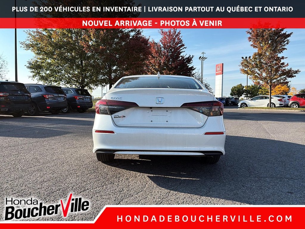 Honda Civic Sedan LX 2025 à Terrebonne, Québec - 7 - w1024h768px