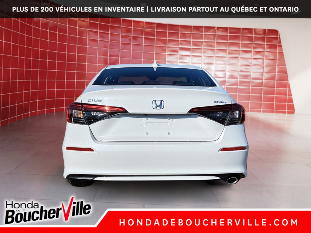2026 Honda Civic SPORT in Terrebonne, Quebec - 7 - w1024h768px