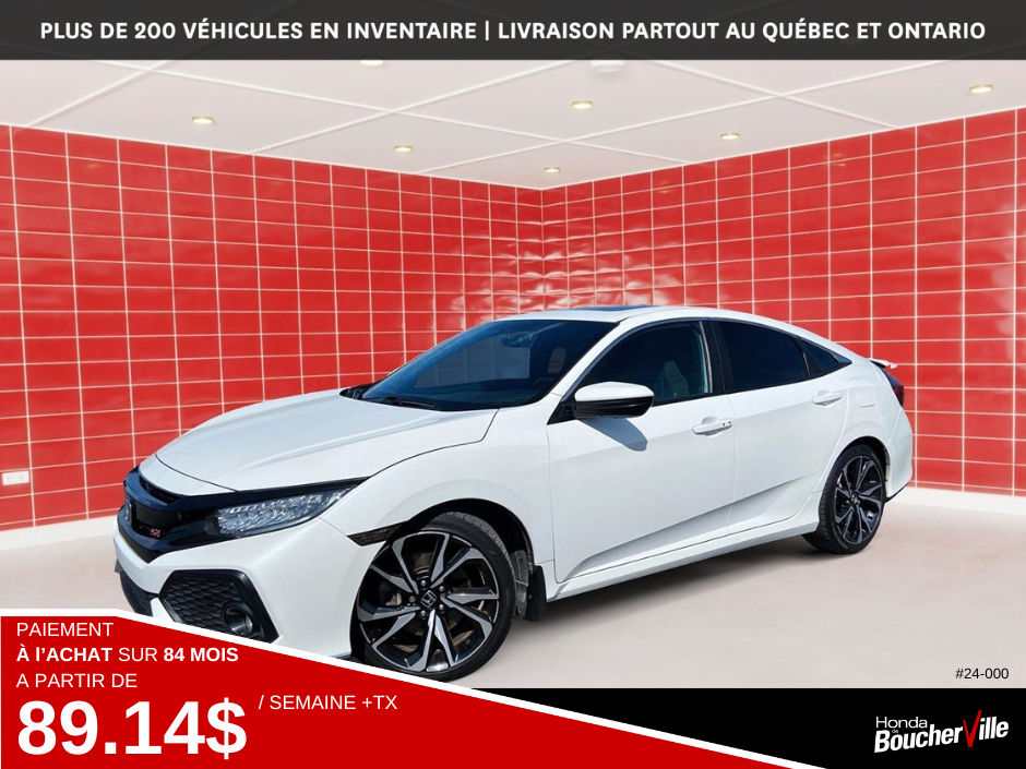 2019 Honda Civic SI sedan in Terrebonne, Quebec - 1 - w1024h768px