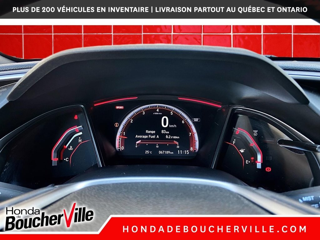 Honda Civic SI sedan  2019 à Terrebonne, Québec - 31 - w1024h768px