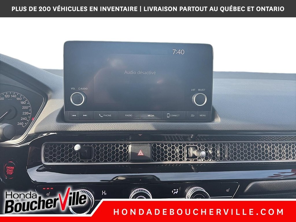 2022 Honda CIVIC LX in Terrebonne, Quebec - 29 - w1024h768px