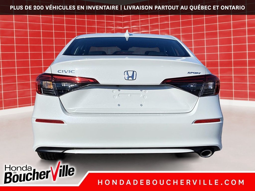 Honda Civic SPORT 2025 à Terrebonne, Québec - 8 - w1024h768px