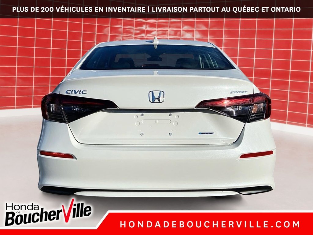 2025 Honda Civic Hybrid SPORT in Terrebonne, Quebec - 6 - w1024h768px