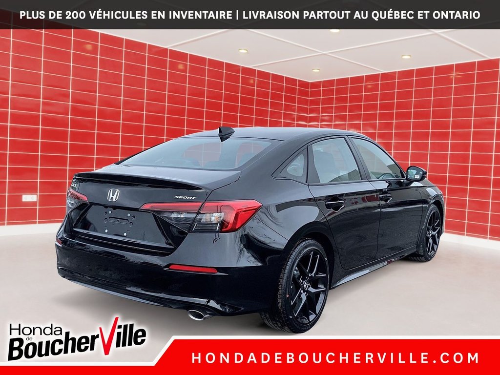 2025 Honda Civic SPORT in Terrebonne, Quebec - 9 - w1024h768px