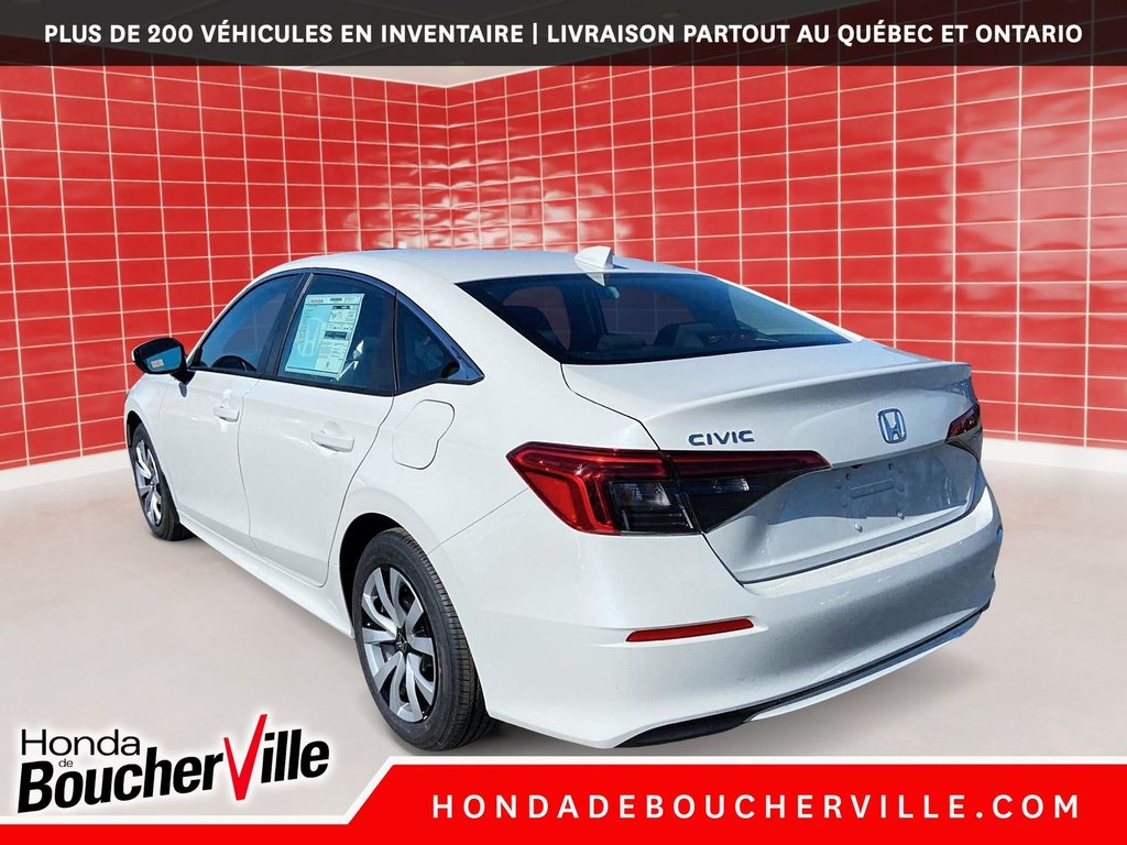 Honda Civic LX 2025 à Terrebonne, Québec - 8 - w1024h768px