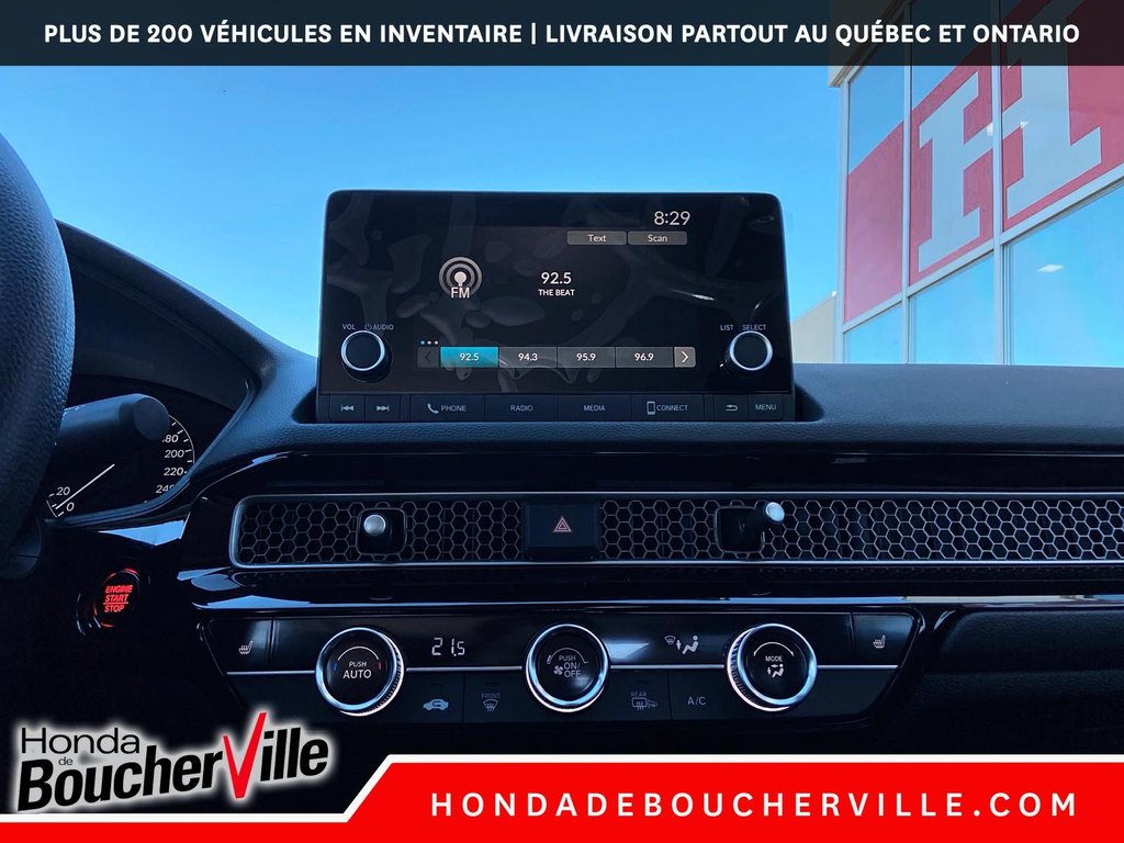 Honda Civic LX 2025 à Terrebonne, Québec - 20 - w1024h768px