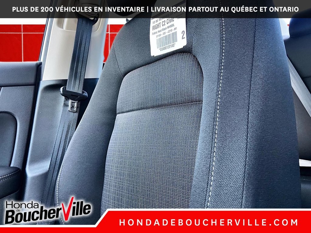 2025 Honda Civic LX in Terrebonne, Quebec - 13 - w1024h768px